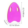 thumbnail image 2 of WhimsyHive Swimming Kickboard for Kids and Adults, Training Floating Device with Handrail Holes, Durable Pool Workout Aid for All Ages,Pink, 2 of 5