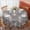 Pioneer Flower Floral-1, variant on Pioneer Flower Floral Print Pattern Round Tablecloth 60 X 60 Inch, Wrinkle Resistant Wipeable Table Cloth for Kitchen Dining Picnic Patio Party