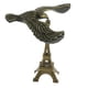 thumbnail image 5 of Maqueta de torre metálica para oficina, decoración, juguete para niños y adolescentes, regalo, manualidades. bronce 12cm, 5 of 9