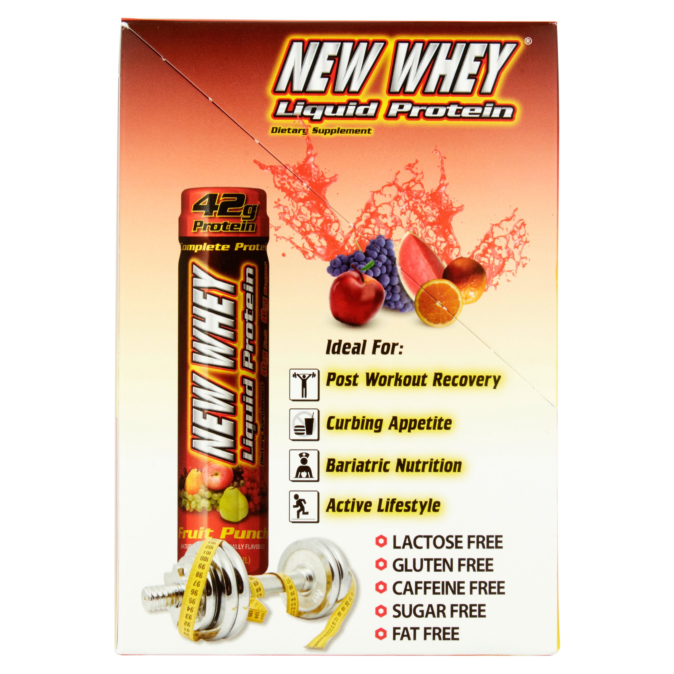 New Whey Protein Drink, 42 Grams of Protein, Fruit Punch, 3.8 Oz, 6 Ct - image 4 of 5