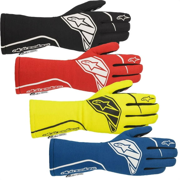 Alpinestars 35516207022S Tech-1 Start v2 Gloves, Blue, Small