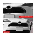 thumbnail image 5 of Moldura de la cubierta de la rejilla del capó delantero Para Yaris 2020 2021 WEIHJMXG negro brillante ABS, 5 of 5
