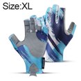 thumbnail image 2 of Fishing Gloves UV Protection Gloves Sun Protection Gloves Men Women for Outdoor, Kayaking, Rowing(blue)650, 2 of 5