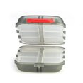 thumbnail image 3 of Caja de pastillas de 12 rejillas, práctico dispensador de pastillas para viajes, organizador de pastillas, pastillero para tabletas, contenedor, divisores de medicamentos, 3 of 5