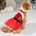 thumbnail image 4 of XWSHYW Ropa para Mascotas para Perros Pequeños. Vestido de Noche para Fiesta de Navidad, Vestido para Perro, Vestido de Novia, Vestido de Princesa, Cuatro Tamaños para Elegir, 4 of 6