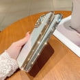 thumbnail image 3 of Funda De Silicona Suave TPU Con Incrustaciones De Diamantes De Lujo Para IPhone 11 12 13 Pro Max 14 Plus, 3 of 4