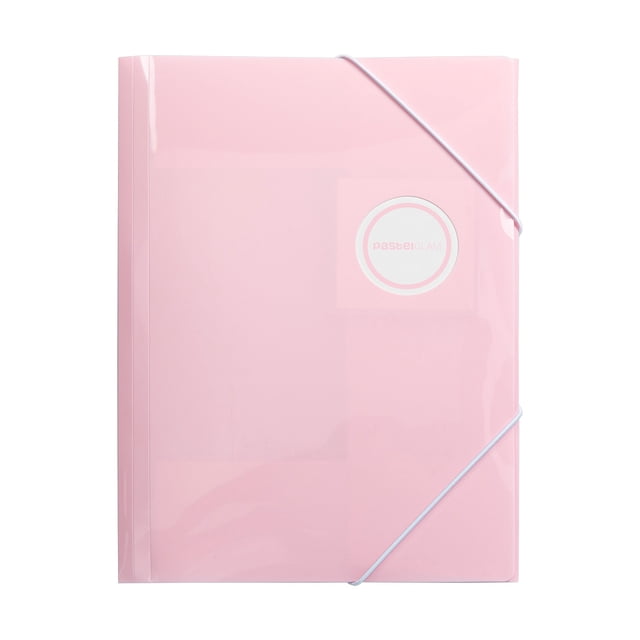 Carpeta de archivos expansible Organizador de archivos de sobres de plástico de 1 bolsillo con
