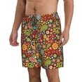 thumbnail image 2 of Naloa Hippie Peace Love Men's Beach Shorts, Surfing shorts, Swim trunks, Quick Dry Swim Trunks for Surfing Beach Fun - Large, 2 of 9