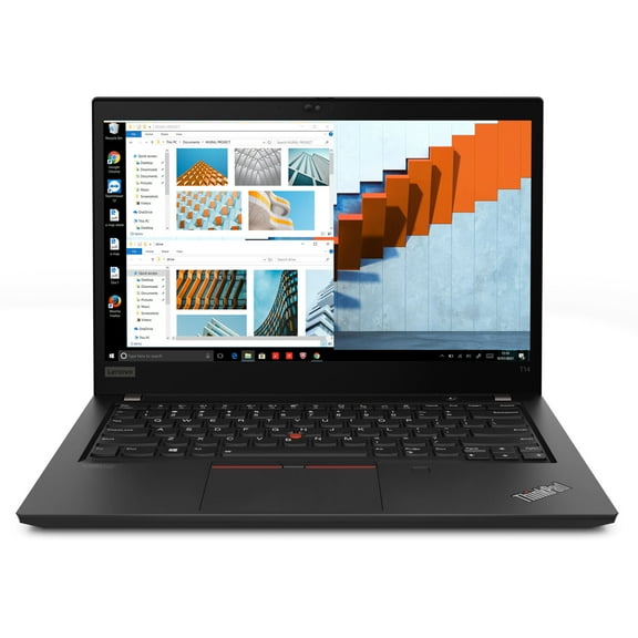 Lenovo ThinkPad 14" 4K UHD Laptop, Intel Core i7 i7-10610U, 16GB RAM, 1TB SSD, Windows 10 Pro, Black, 20S00036US