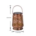 thumbnail image 4 of Linterna Solar Búho Impermeable Al Aire Libre Metal, 4 of 4