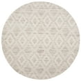 thumbnail image 4 of SAFAVIEH Marbella Alicia Geometric Diamonds Wool Runner Rug, Light Brown/Ivory, 2'3" x 8', 4 of 10