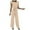 Beige, variant on Utoimkio Women's Short Sleeve Jumpsuits Overalls Casual Romper Party Evening Gowns for Women