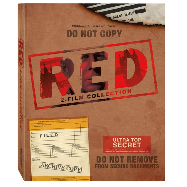 Red 1 &2 (Steelbook) (Walmart Exclusive) (4K Ultra HD + Blu