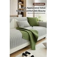 thumbnail image 2 of Lanola Herringbone Chenille Sofa Cushion Cover & Couch Pad - Waterproof Non-Slip for Loveseat, Sectional, L-Shaped Couches | Pet Friendly Washable, 2 of 8