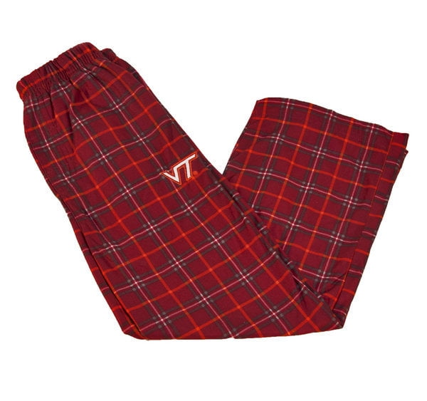 Virginia Tech Hokies Kids Flannel PJ Pants S (8) by