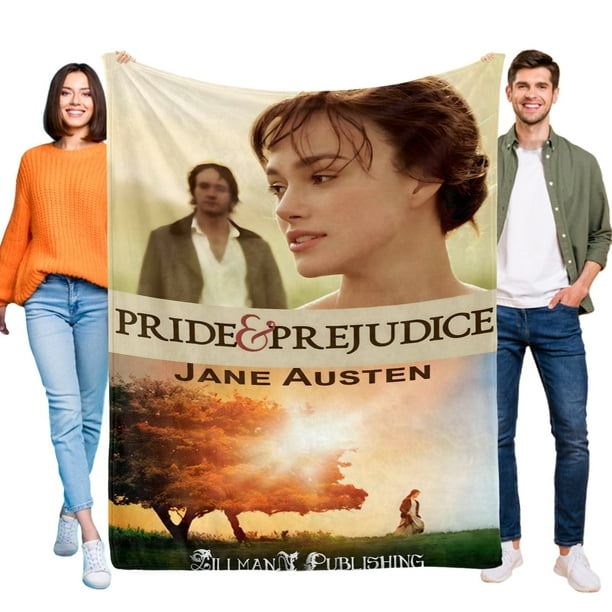 Orgullo y Prejuicio anti-pilling, suave, ligera, esponjosa y acogedora de lujo para hogar y cocina – Perfecta para niños y adultos,120X150cm