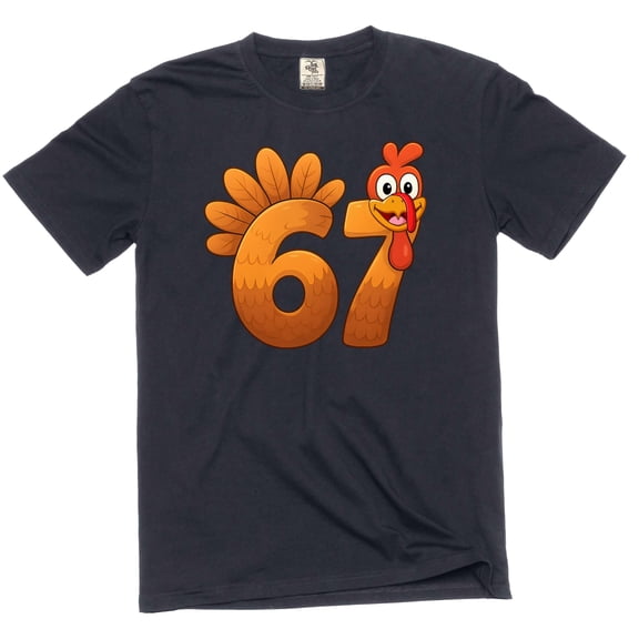 Funny Thanksgiving Dinner 67 College meme six seven Turkey Tee shirt