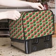 thumbnail image 7 of Kdxio Geometric Watermelon Print Toaster Cover Bread Machine Cover Fits for Most Standard 2 Slice Toasters,Keep Toaster Free From Dust And Fingerprint Oven Dustproof Cover, 7 of 7