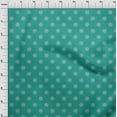 thumbnail image 4 of oneOone Polyester Spandex Dusty Teal Green Fabric Asian Circle Block Dress Material Fabric Print Fabric By The Yard 56 Inch Wide-8Z, 4 of 4