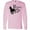 AD-Pink, variant on Inktastic Live Like Someone Left the Gate Open Horse Silhouette Long Sleeve T-Shirt