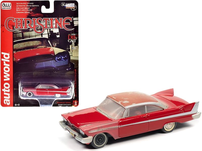 Johnny Lightning JLPC001-JLSP095 1958 Plymouth Fury Red with White 