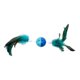 thumbnail image 1 of Juguete Para Gato Sash  Morgan Doble Pluma, 1 of 3