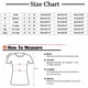 thumbnail image 3 of Fiudx Ofertas de La Semana Moda Mujer Causa Bolsillo Blusa Manga Corta Cuello Vuelto Blusa Tops, 3 of 6