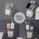 thumbnail image 3 of Portarrollos de papel higiénico YUANXCMXG autoadhesivo para baño, 3 of 5