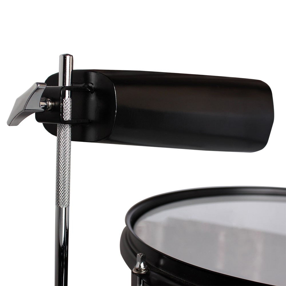Percussion 13" & 14" Timbales Drum Set w/ Stand and Cowbell for Beginner Student