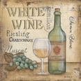 thumbnail image 3 of Lewis, Kim 15x15 Black Modern Framed Museum Art Print Titled - White Wine, 3 of 5
