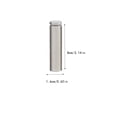 thumbnail image 4 of Speravity Tornillo publicitario Hueco de alto brillo Diseño aerodinámico Espejo de vidrio Clavo Tuerca ligera Perno Soporte para colgar en la pared 12x20 Herramientas y ferretería 16x80mm Speravity TO008095-17B, 4 of 6