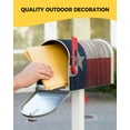 thumbnail image 5 of Mailbox Cover Magnetic Mailbox Wraps, Vintage Wood Texas Flag Mailbox Covers Large Size 21x25.5 Inch Mail Wrap Post Letter Box Decoration for Outdoor Gardern Yard, 5 of 6