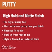Old Spice Hair Styling Putty Pomade for Men, 2.22 oz