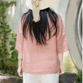 thumbnail image 2 of SHE IS Womens 3/4 Sleeve Tops, Long Sleeve Shirts for Women Plus Size 3x Long Sleeve Tops for Women Plus Size Dressy V Neck Tops for Women Long Sleeve Womens Tunic Tops Dressy Casual Long Sleeve, 2 of 3