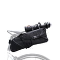 thumbnail image 3 of Graflsoa 10L Waterproof Bike Saddle Bag with Reflective Safety Lights, 900D Polyester, Easy Installation, 8kg Capacity, 4 Side Pockets, Black Cycling Accessory, 3 of 6