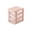 Pink, variant on Yhmxh 3-Tier Stackable Plastic Drawer Organizer, Clear Dust-Proof Makeup Organizer, Mini Desktop Storage Cabinet with Drawers, Small Drawer Unit for Office Supplies, Stationery, Jewelry & Cosmetics