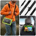 thumbnail image 6 of Case for Lenovo Tab 10.1 inch 2025 Release (TB-311FU/TB-311XU), 360 Rotating Stand Handle Pencil Holder Shoulder Strap Heavy Duty Shockproof Cover, Lime, 6 of 7