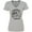 AC-Heather Grey, variant on Summer Vacation Mode Pensacola Beach Florida Women's V-Neck T-Shirt