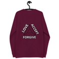 thumbnail image 2 of Laf with God I Unisex Premium Sweatshirt, 2 of 7