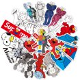 thumbnail image 1 of Cartoon Sesame Street luggage stickers trolley case guitar computer stickers, 23 sheets, 1 of 5