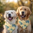 thumbnail image 2 of Dog Bandana 2 Pack,Border Collie Bandanas for Dogs,Cat Bandana,Small/ Large Dog Bandana 2 Size,Dog Bandanas, 2 of 6