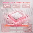 thumbnail image 2 of Auusda Portable 16 Pouces pour la Maison, Win11 Pro Bur, Core i3 1000NG4, 16 Go de RAM DDR4 1 To SSD, Rétroéclairage, Ordinateur Portable Fingerprisiness, Caméra Web, Rose, 2 of 9