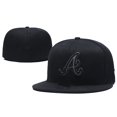 thumbnail image 2 of NBA Atlanta Warriors cerrado protector solar visera pareja sombrero bordado gorra completamente sellada gorra de béisbol 56.8cm, 2 of 2