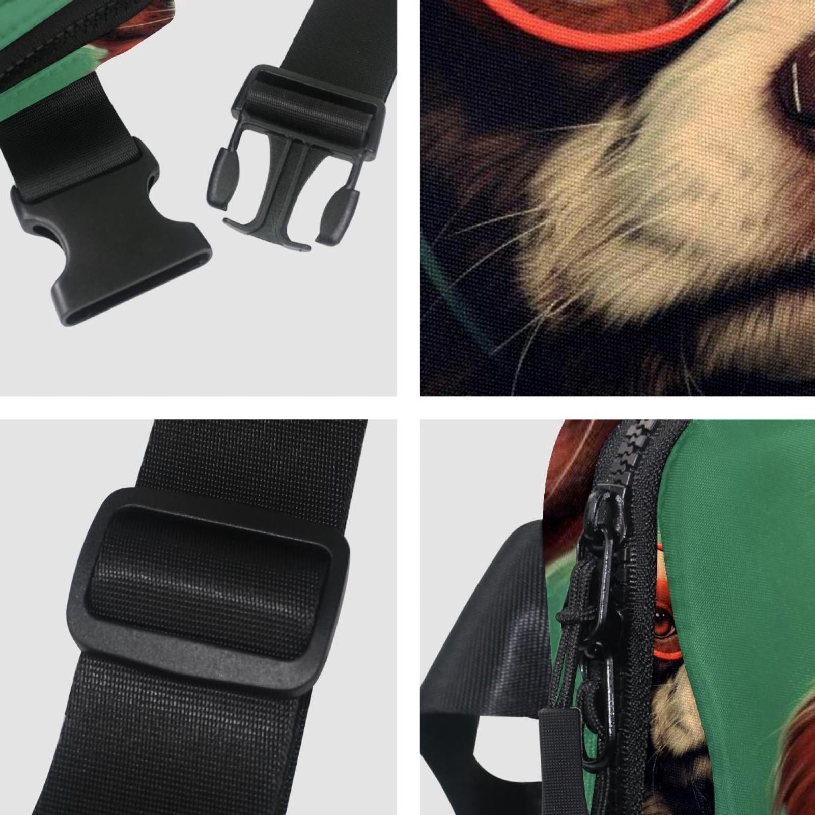Dog Adjustable Lightweight Running Belt Waist Bag with Extension Strap for Unisex