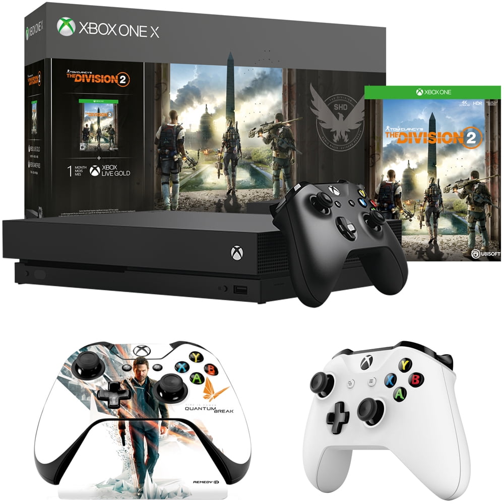 Microsoft Xbox One X 1TB Console w/ Tom Clancy's The Division 2 Bundle