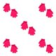 thumbnail image 2 of Minnieouse 1 par de guantes para niños Diseño de color sólido Accesorio de ropa Calentadores de dedos Calentador de manos de invierno para Rosa roja 5piezas, 2 of 6