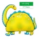 thumbnail image 4 of Decoración de fiesta de globos de dinosaurio, diseño de cumpleaños, globo de película de aluminio, dragón que escupe fuego, Tiranosaurio Rex, Triceratops, 4 of 6