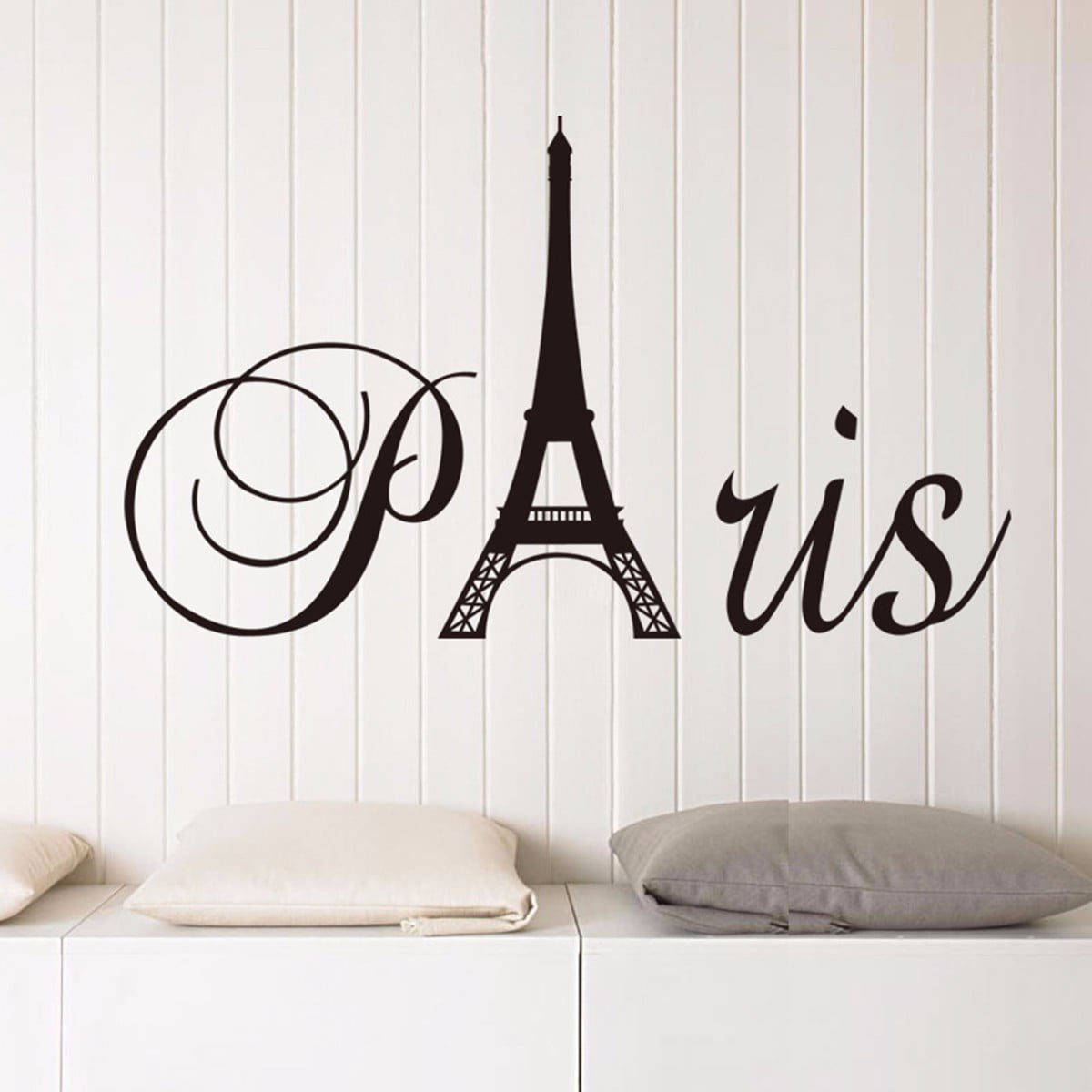 Details about  / EIFFEL TOWER PREPASTED WALLPAPER MURAL Paris Wall Decor 10.5/' x 6/' NEW