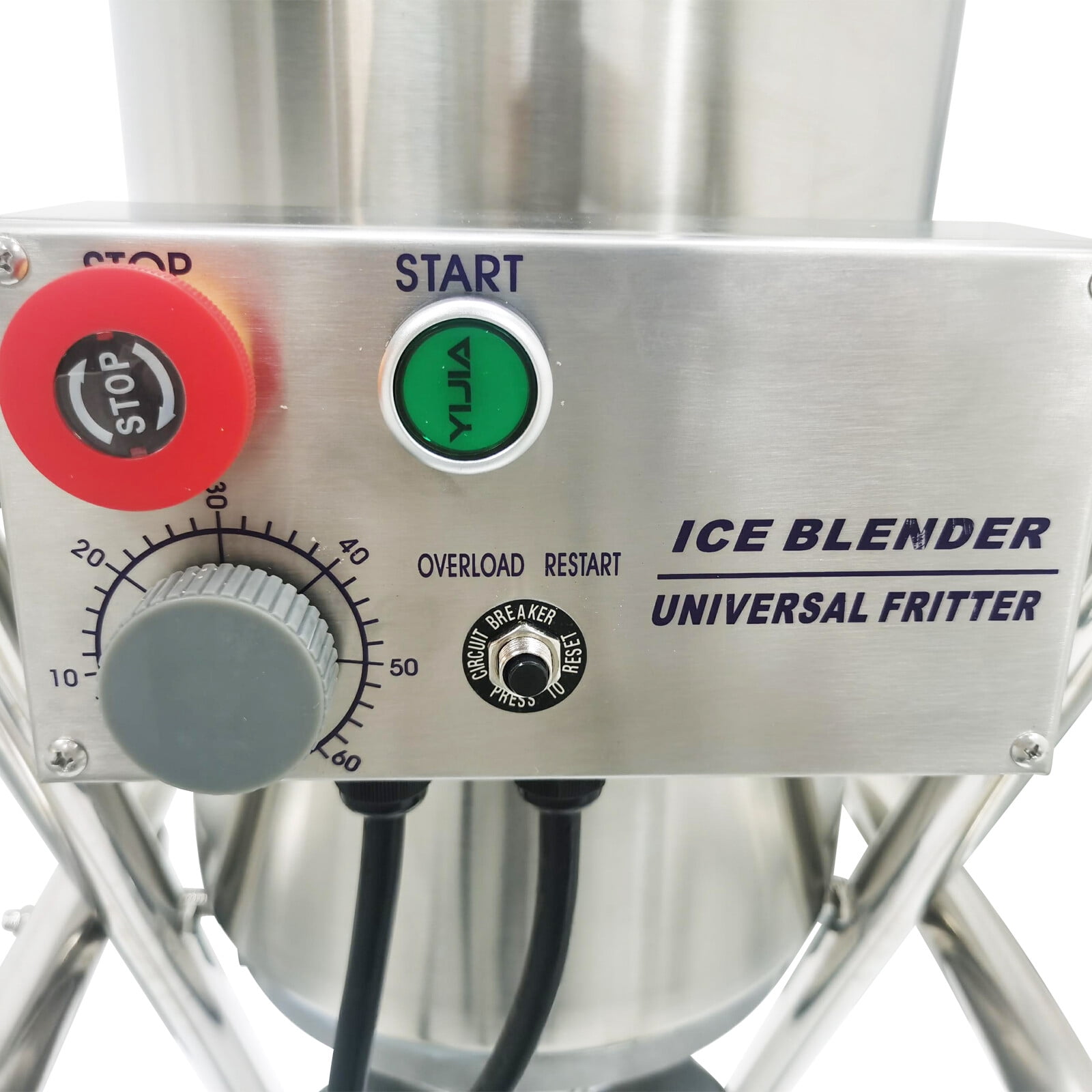 Electric Food Chopper Adjustable Speed Grinder Processor for Fruit Meat Medicine 32L