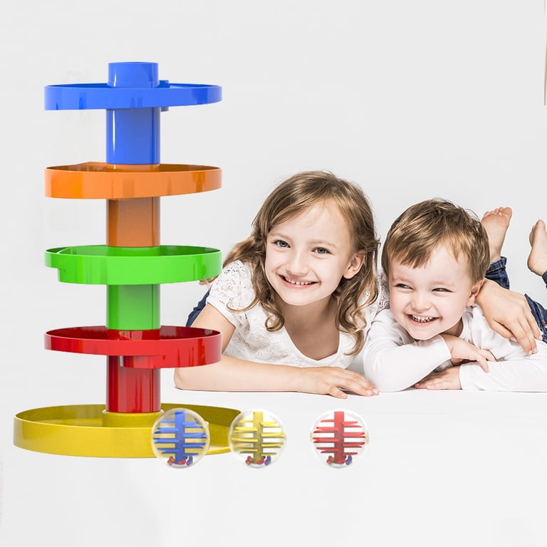 Swirl Ball Ramp Interactive Toy For Babies Toddlers Swirl Ball Ramp Toy ...